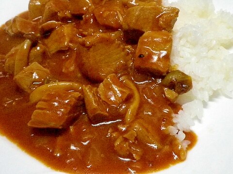 お肉の様な？まぐろカレー